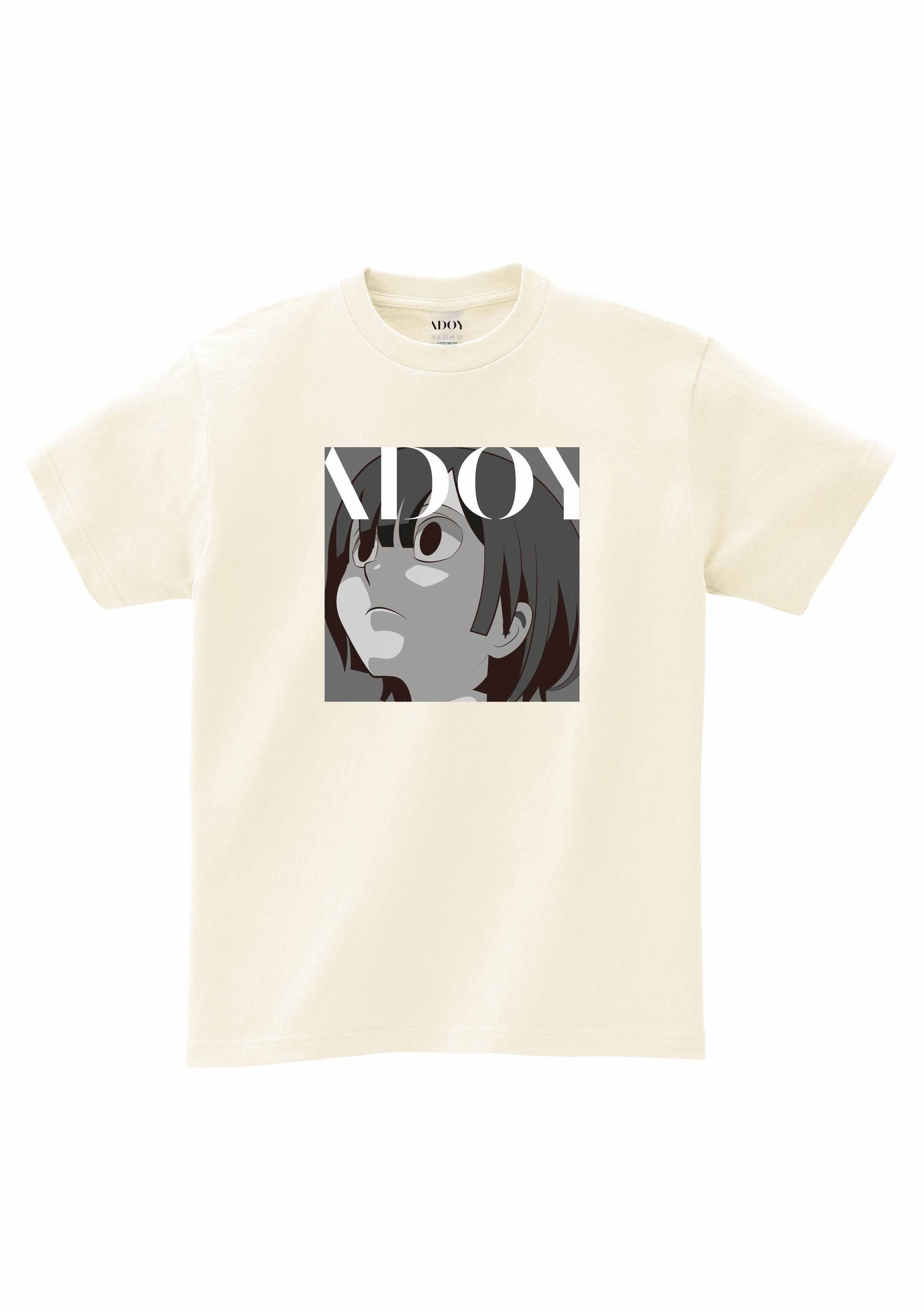 ADOY Collection Line T-Shirt (Pool Ivory)