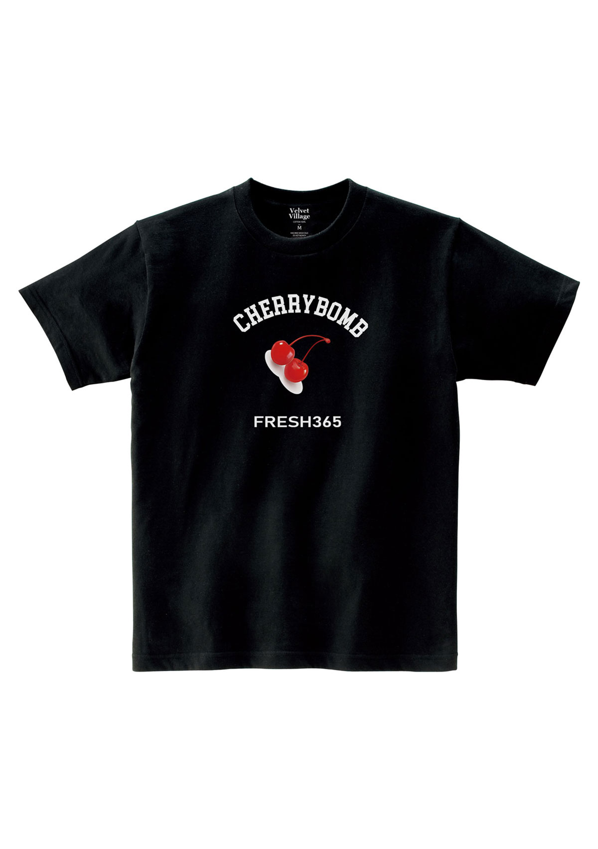 Cherry T-shirt (Black)