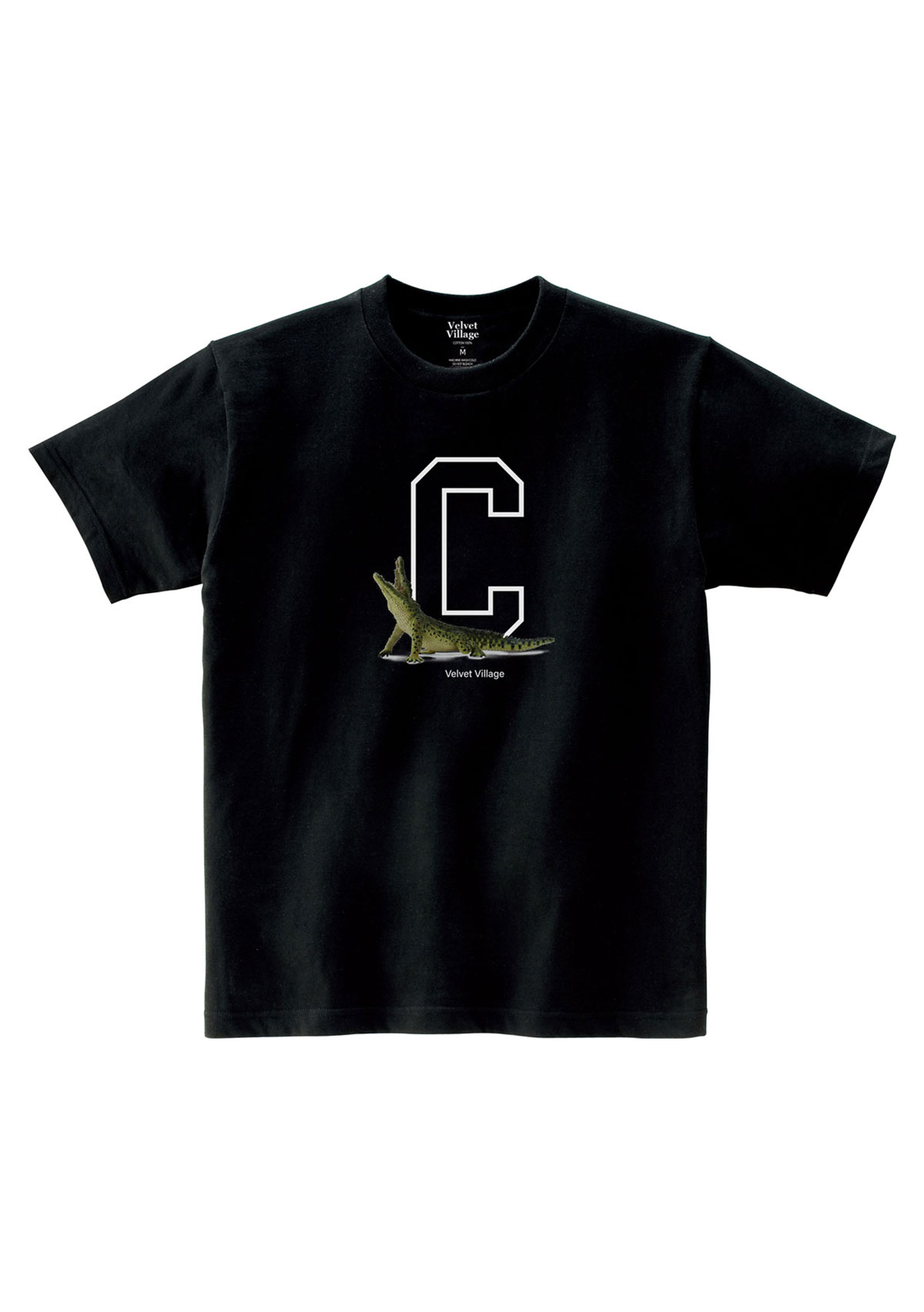 Crocodile T-shirt (Black)