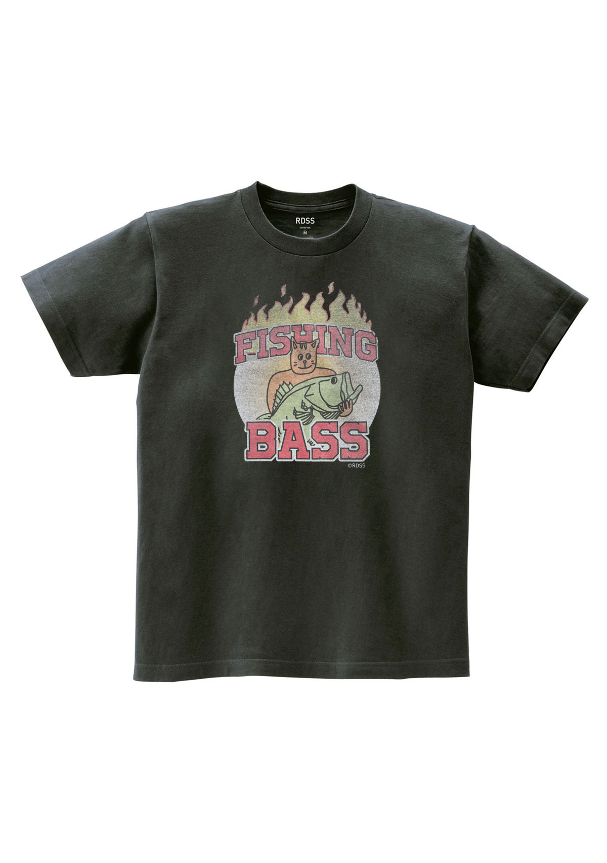 RDSS Bass Cat T-Shirt (Charcoal)