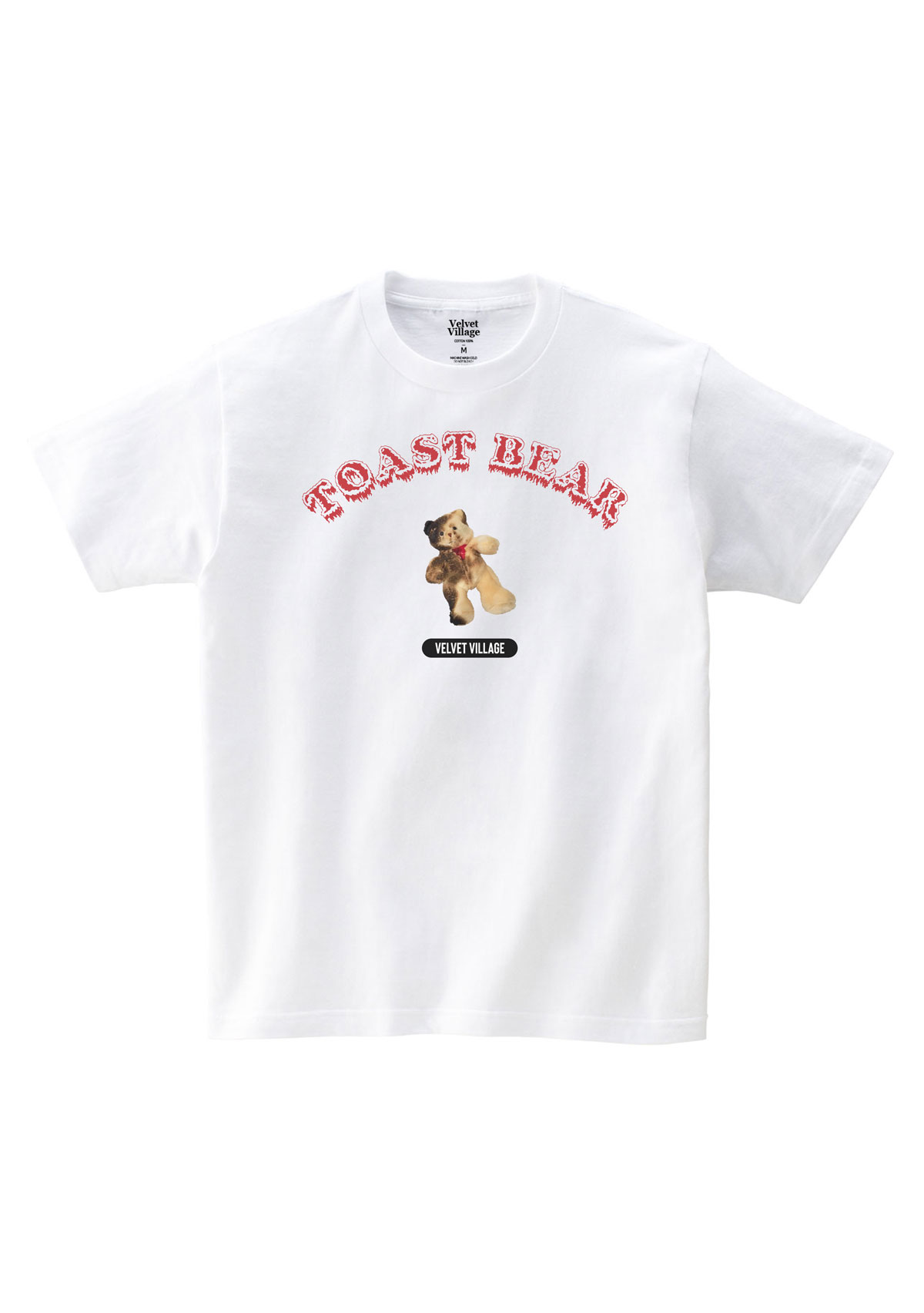 Velvet Toast Bear T-shirt (White)