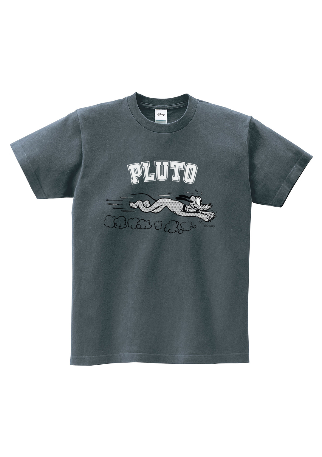 Disney Pluto T-Shirts (Charcoal)