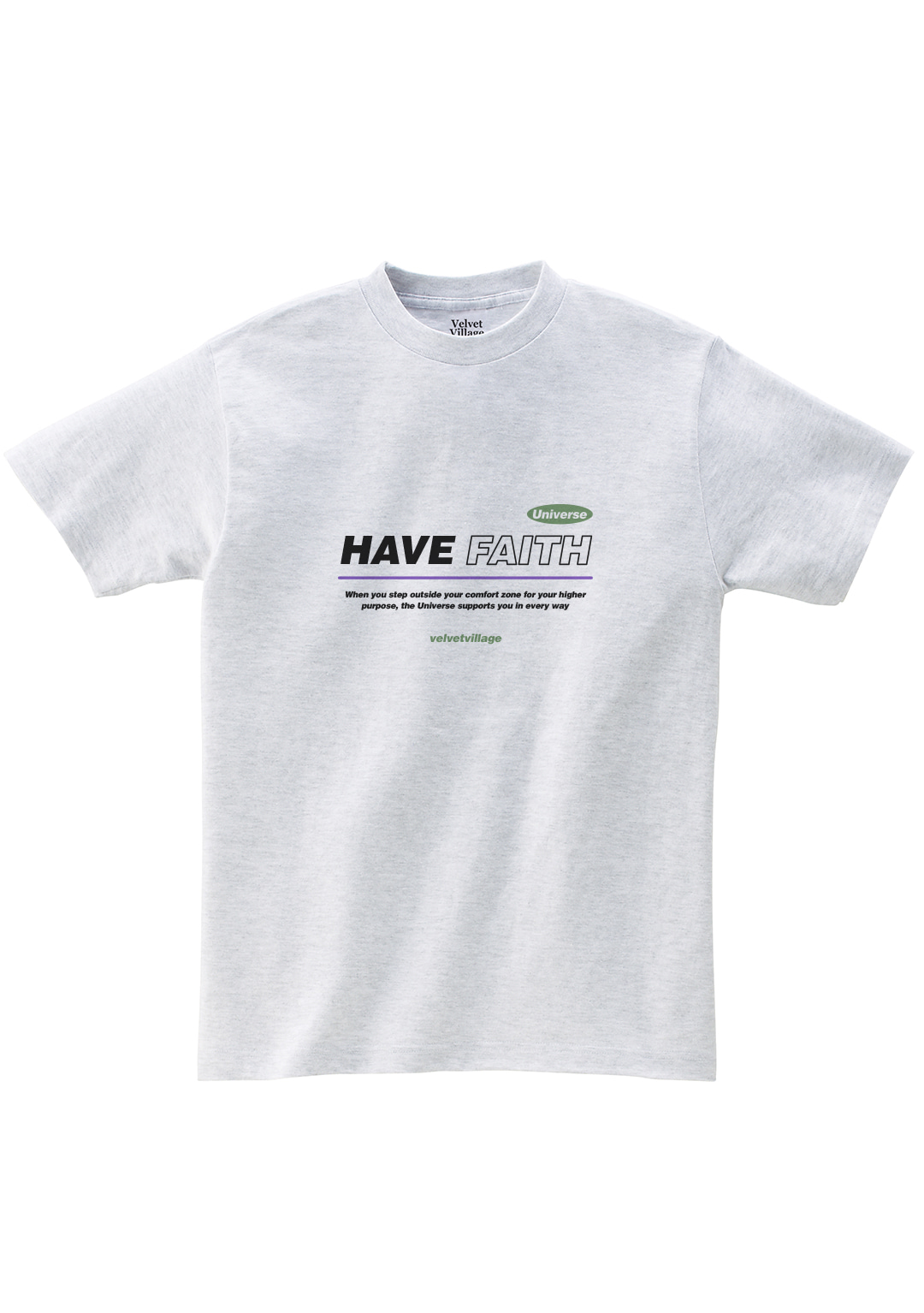 Have Faith T-shirt (Melange Grey)