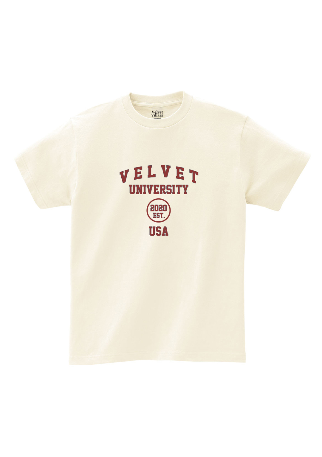 Velvet University T-shirt (Ivory)
