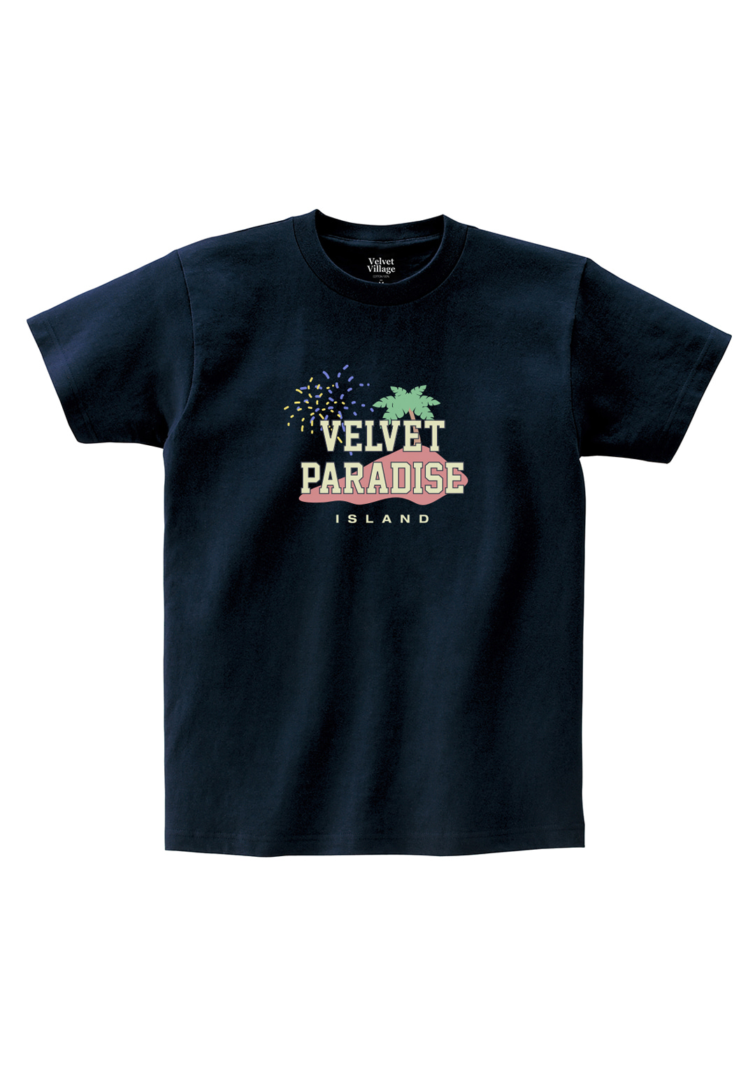 Velvet Paradise T-shirt (Navy)