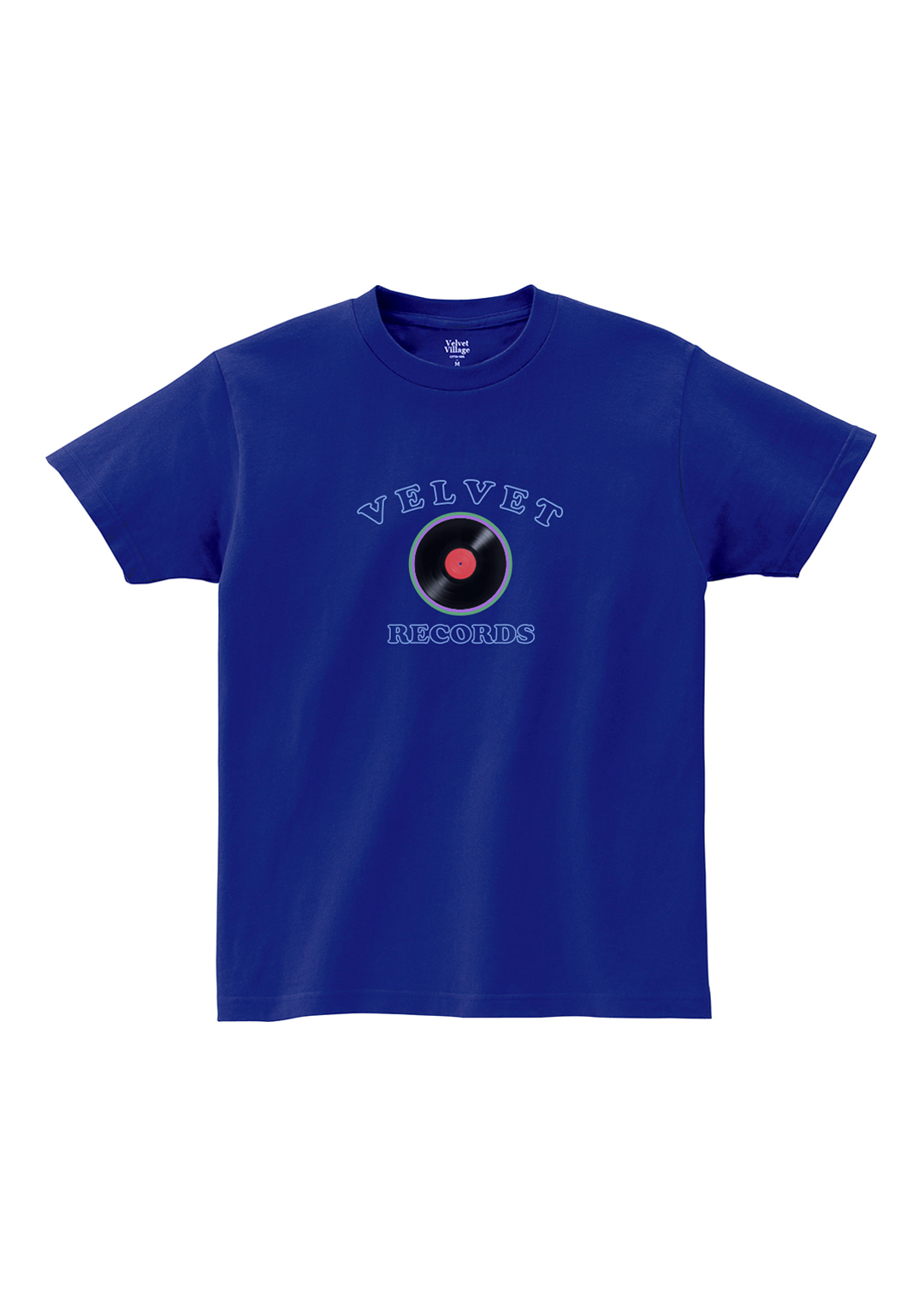 Records T-shirt (Deep Blue)