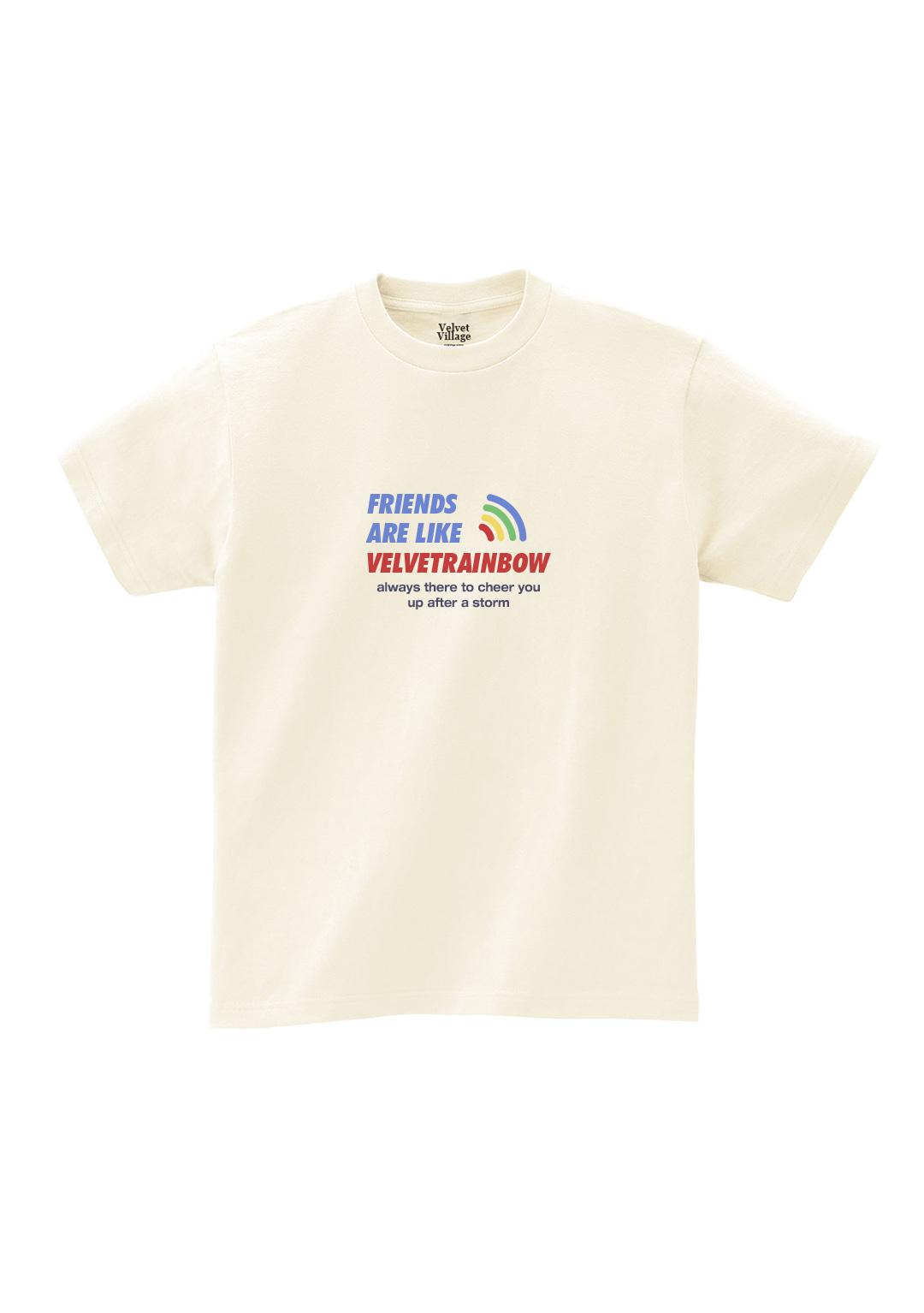 Rainbow T-shirt (Ivory)
