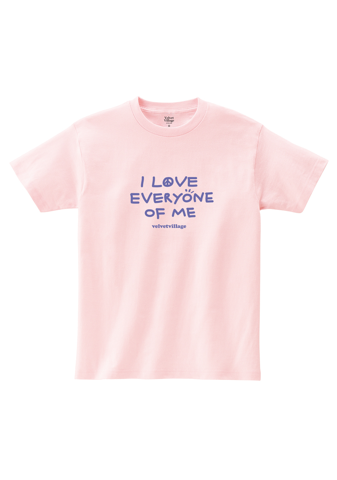 I Love everyone of me T-shirt (Babypink)