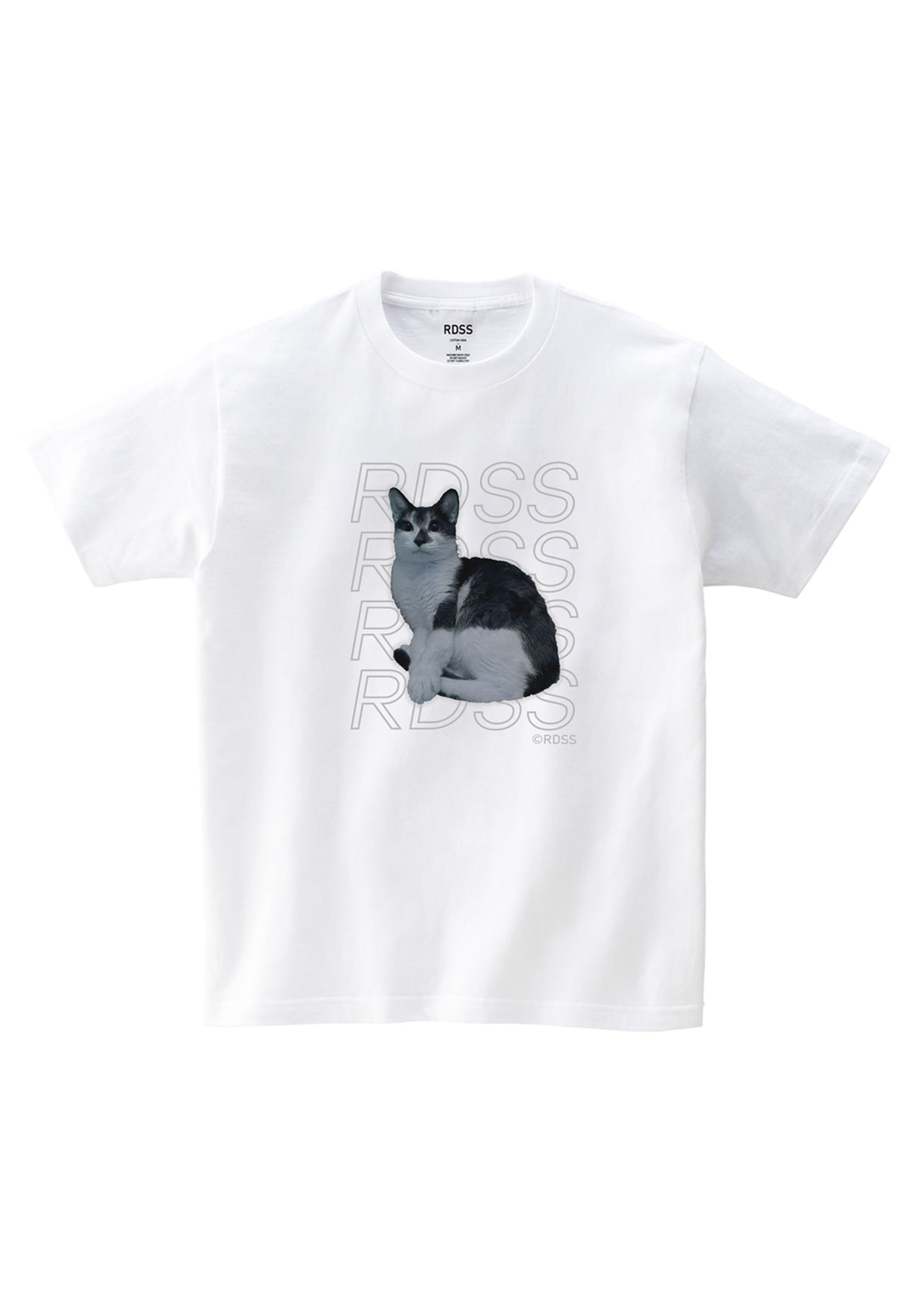 RDSS Long Cat T-Shirt (White)