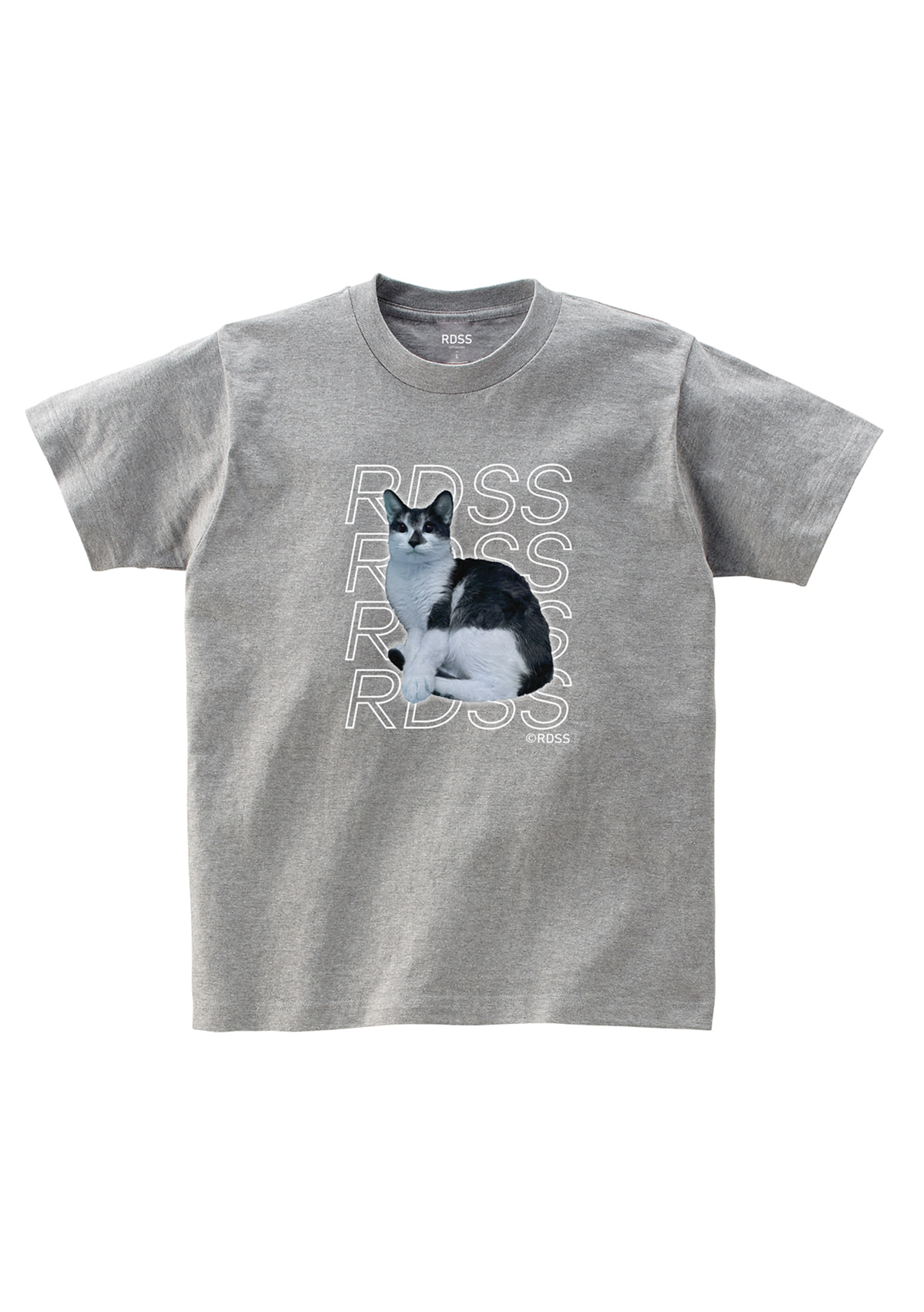 RDSS Long Cat T-Shirt (Gray)