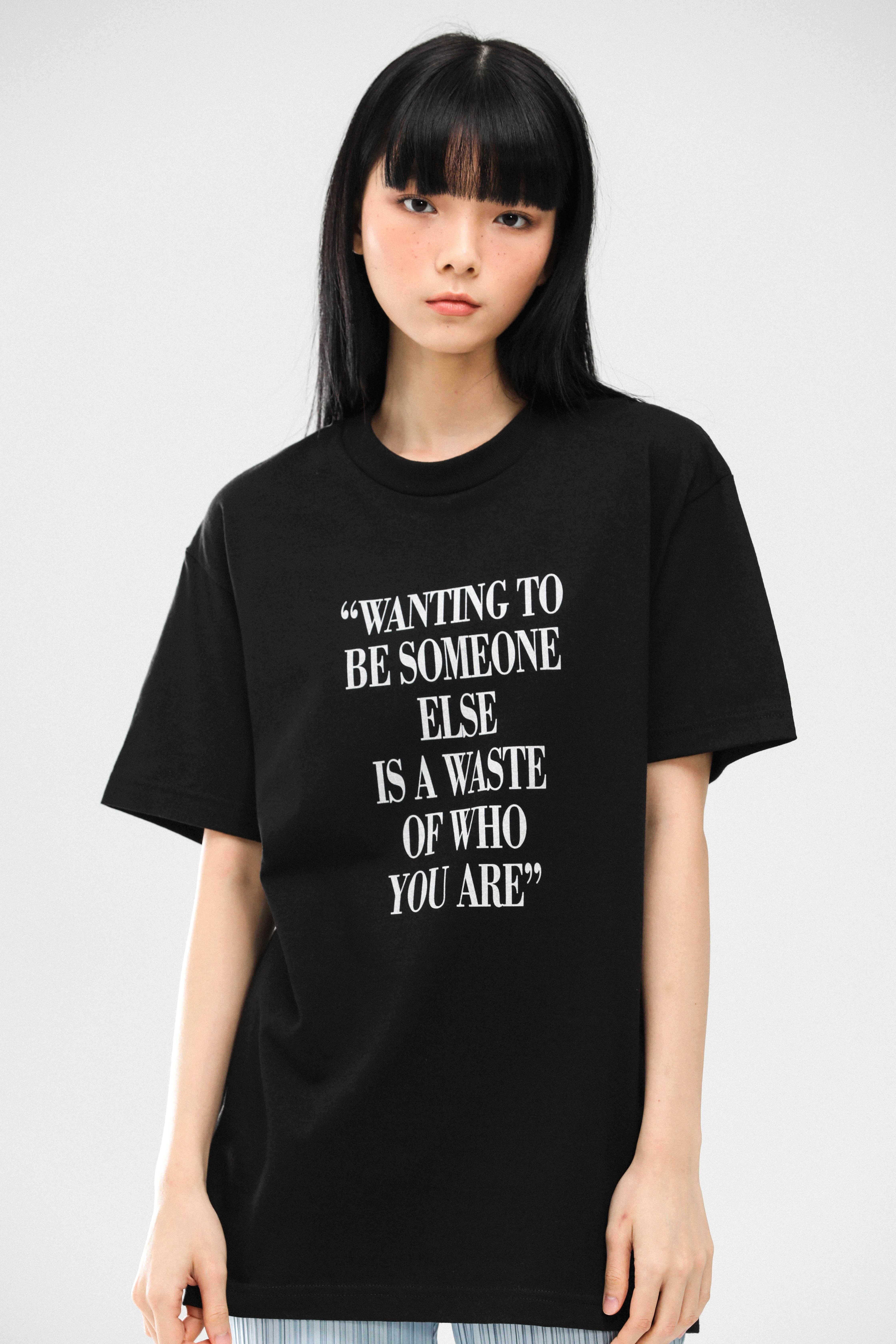 WEAR I AM You are T-Shirts (Black)