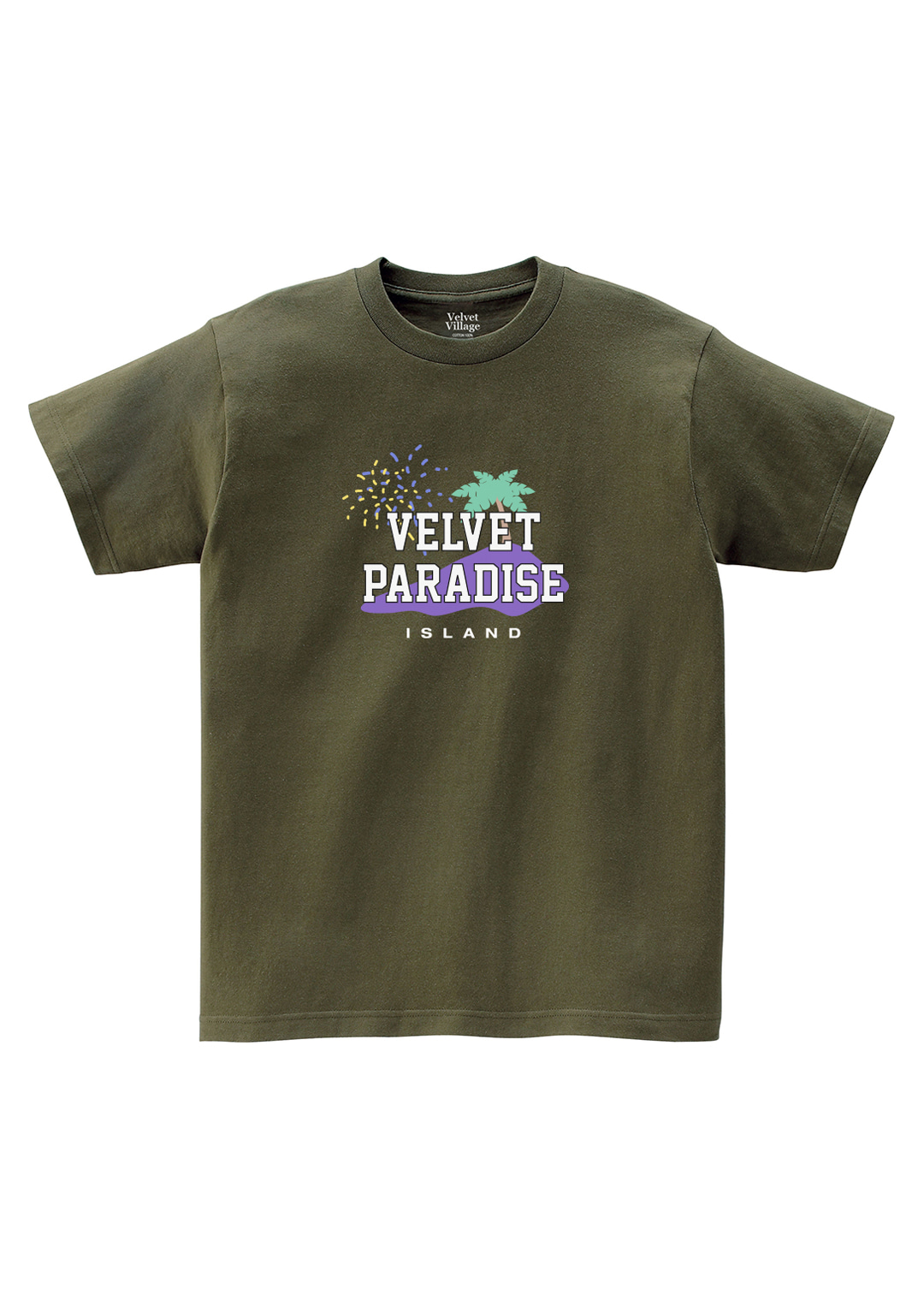 Velvet Paradise T-shirt (Khaki)